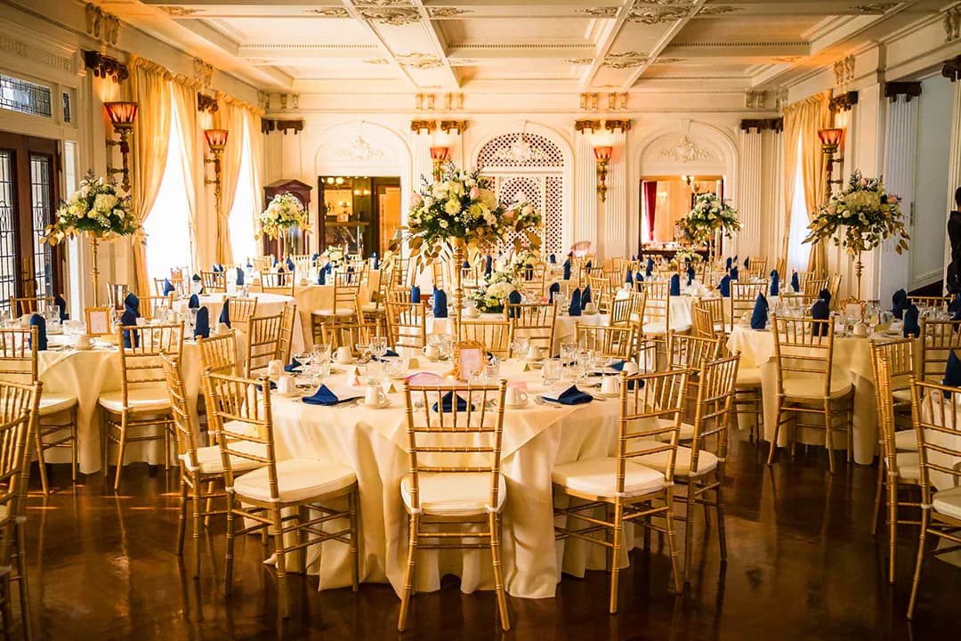 White Court Executive Hall arranged for an event